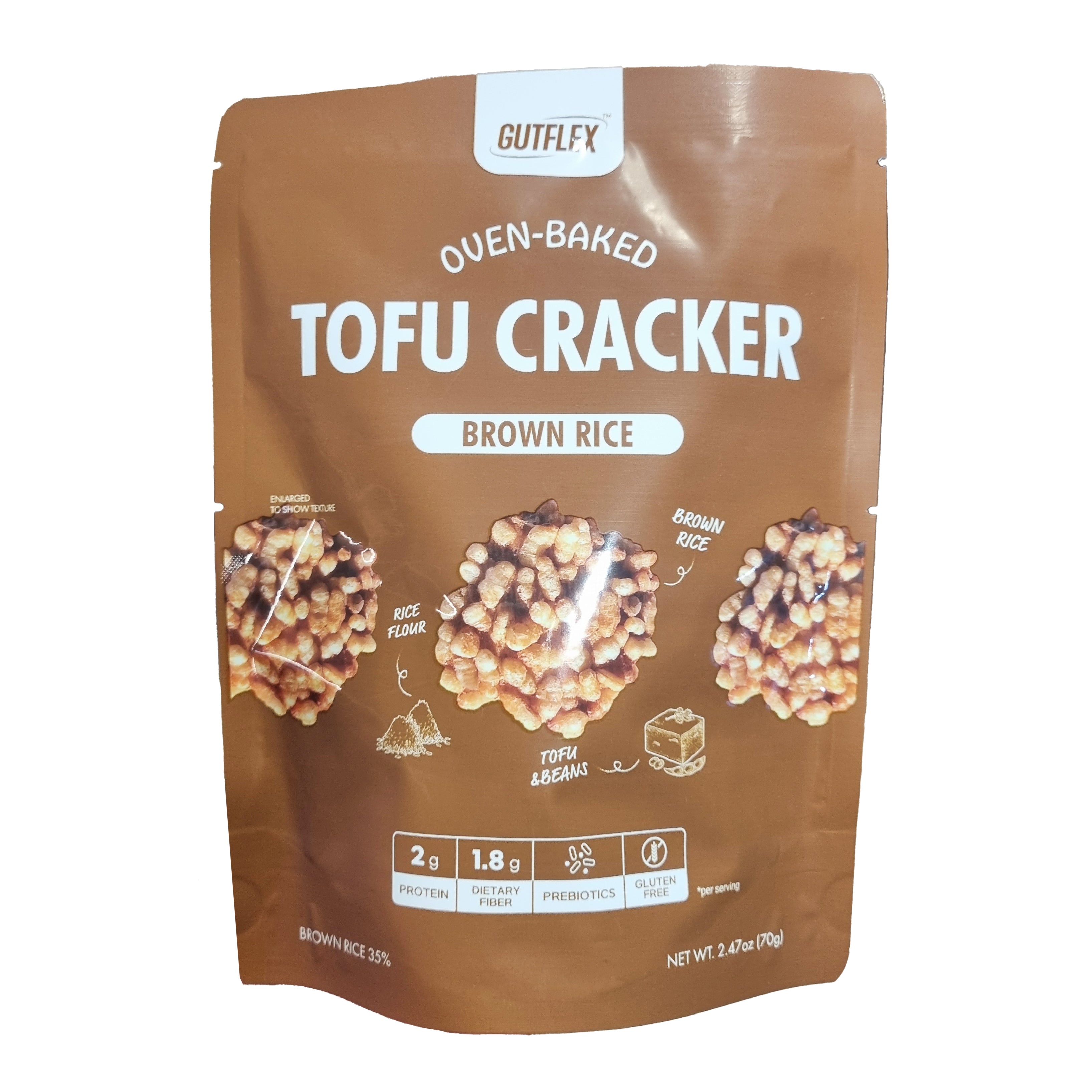 GUTFLEX Tofu cracker brown rice 두부크래커 현미 70g